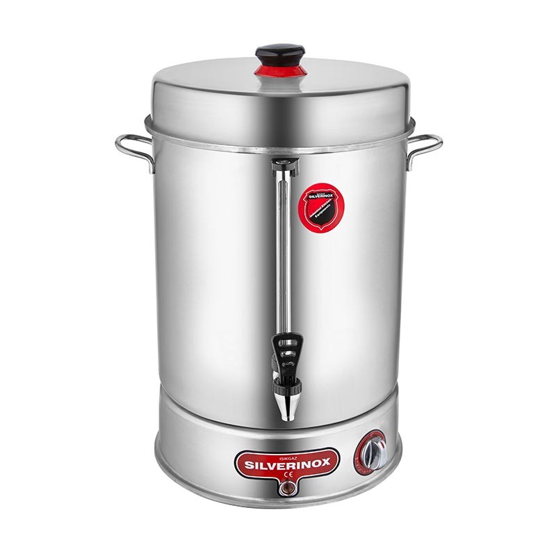 SilverInox Filtre Kahve Makinesi, 120 Bardak Kapasiteli, 8 L