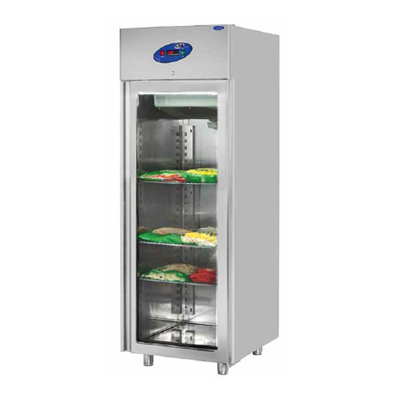  Dik Tip Buzdolabı, Cam Kapılı, 700 L