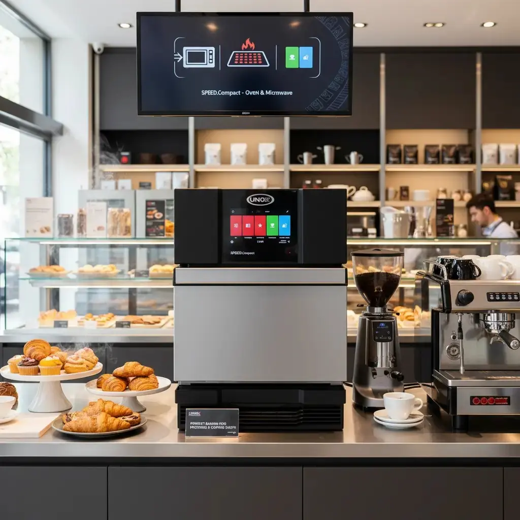 Unox SPEED.Compact ECO Hızlı Pişirme Fırını, XEMA-01NS-MCDN