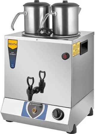 Remta Çift Demlikli Elektrikli Çay Ocağı 17 L (Demlikler Dahil)