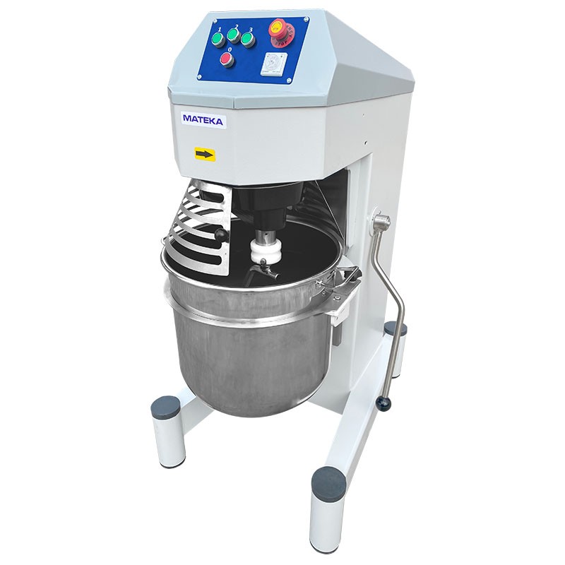 Mateka MKY 400HM Planet Mikser, 40 L, Hız Sürücülü, Monofaze, 230V