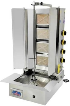 Emeksan 4'lü Motorlu Döner Ocağı 4 Radyanlı Gazlı/Tüplü Ce Belgeli