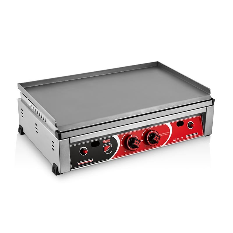 SilverInox Pleyt Izgara 70 cm, Doğalgazlı & Tüplü