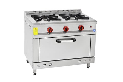 Himaksan 2 Ocak 1 Kuzine Gazlı ve Lpg Li 100X60X85 HMK-KZG 1060