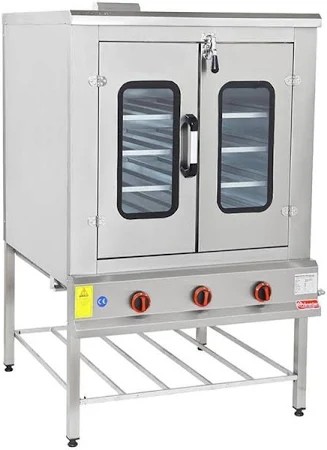 Himaksan HMK-PB 1010 Çift Kapılı Pasta Börek Fırını Doğalgazlı 100x100x160 cm