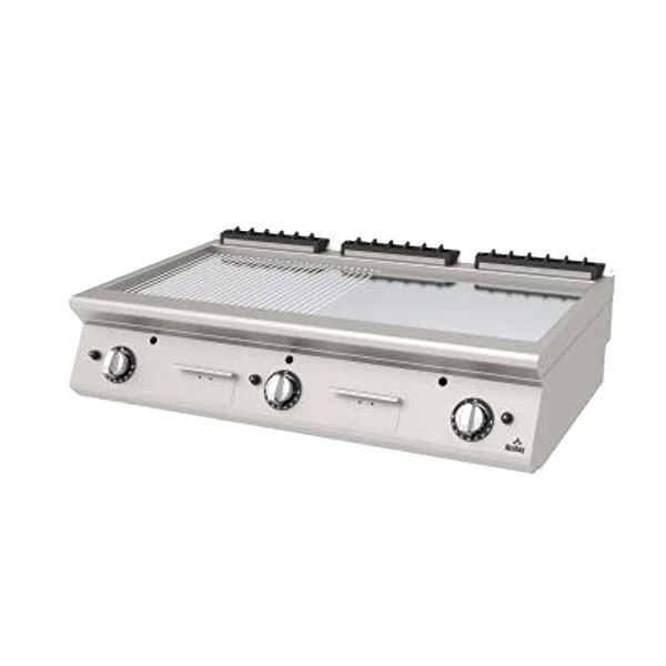 Atalay Izgara Setüstü Yarı Oluklu Yarı Düz Krom 800x730x300 Mm Lpg/ng