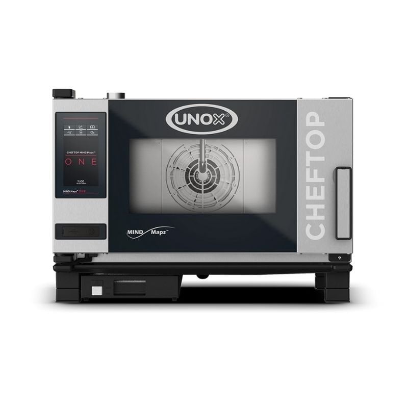 Unox Cheftop One Combi Konveksiyonlu Fırın (Dijital 3 Tepsili GN 1/1 Elektrikli)