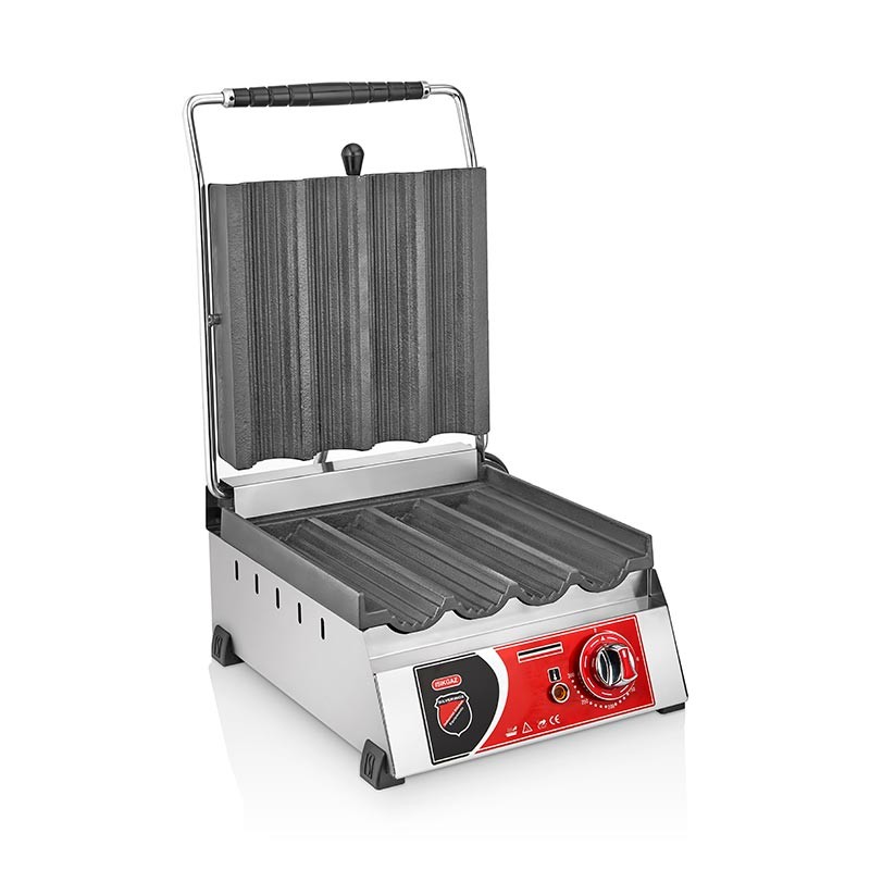 SilverInox Dürüm Tost Makinesi, 4'lü