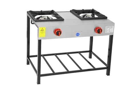 Himaksan 2 Li Uzun Lokanta Ocağı Gazlı ve Lpg Li 86x47x70 HMK-LKY-2