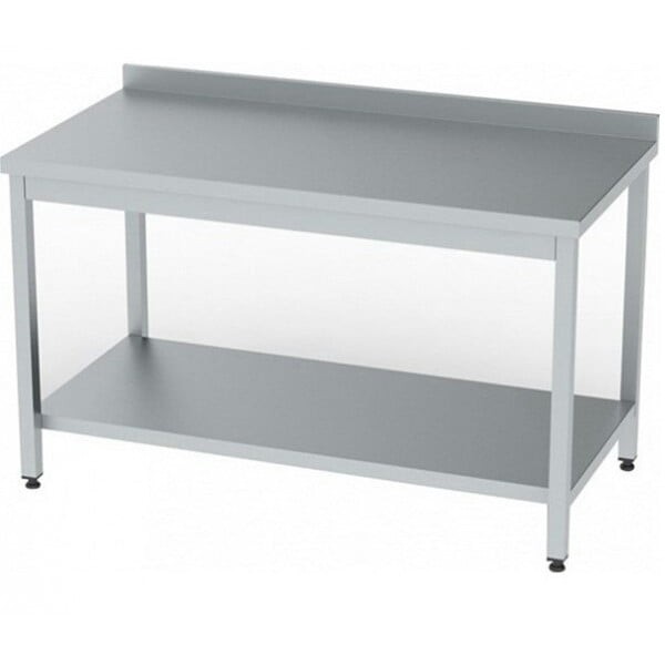 Güçlü Mutfak 120 Cm Taban Raflı Tezgah