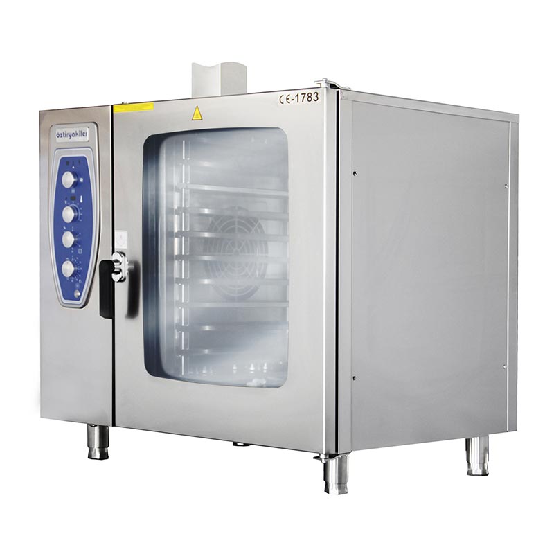 Öztiryakiler Konveksiyonlu Fırın (10 Adet GN 1/1 Tepsi Kapasiteli, Elektrikli)