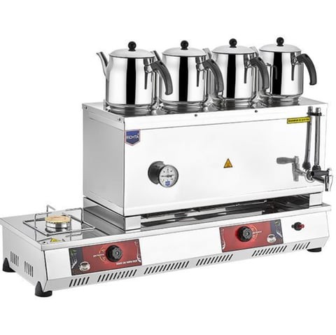 Remta 85 Model 4 Demlikli Gazlı (CE) Çay Ocağı N14