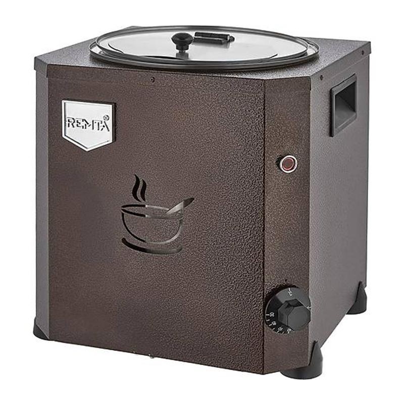 Remta Jumbo Model Çorba Isıtıcısı, 9 L, Bakır