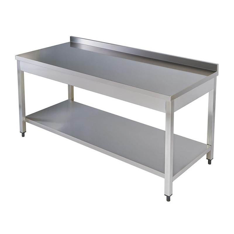 Güçlü Mutfak 120 Cm Taban Raflı Tezgah