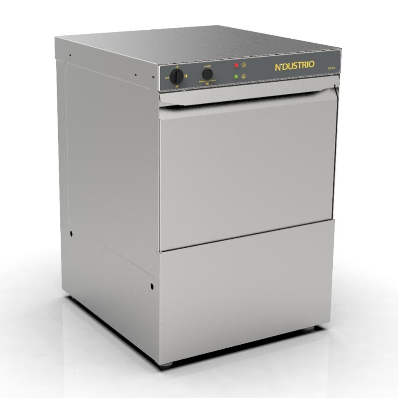 Ndustrio Bardak Yıkama Makinesi WZ-40-D 1400 Bardak / Saat Drenaj Pompalı