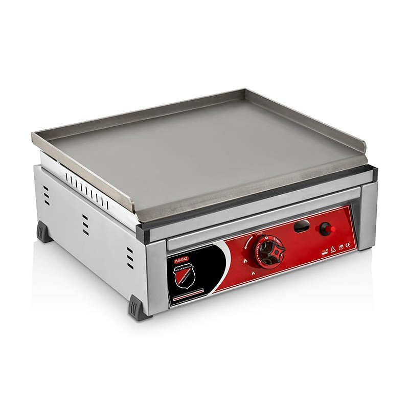 SilverInox Pleyt Izgara 50 cm, Doğalgazlı & Tüplü - Doğalgazlı