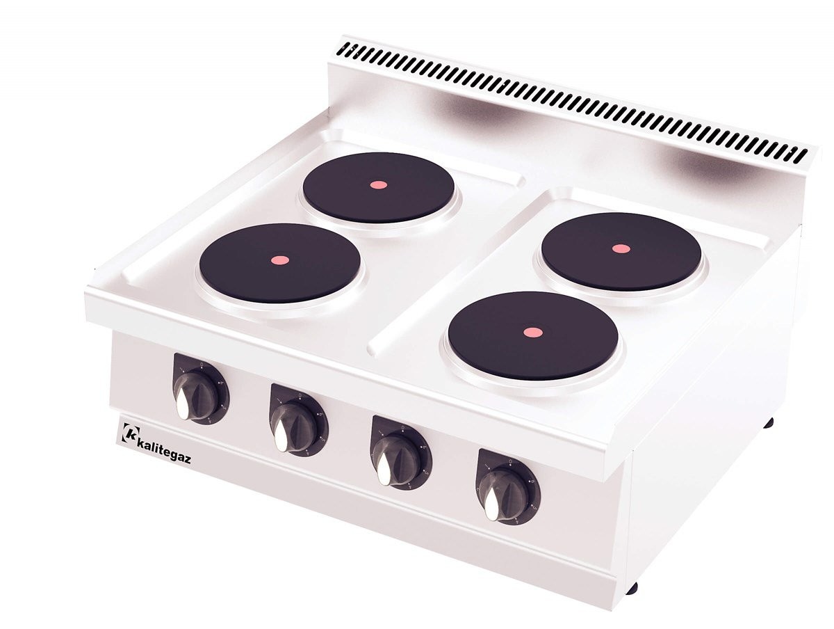 Kalitegaz Elektrikli Set Üstü Ocak 4 Gözlü 80x70x29 cm C8070E Rinnova