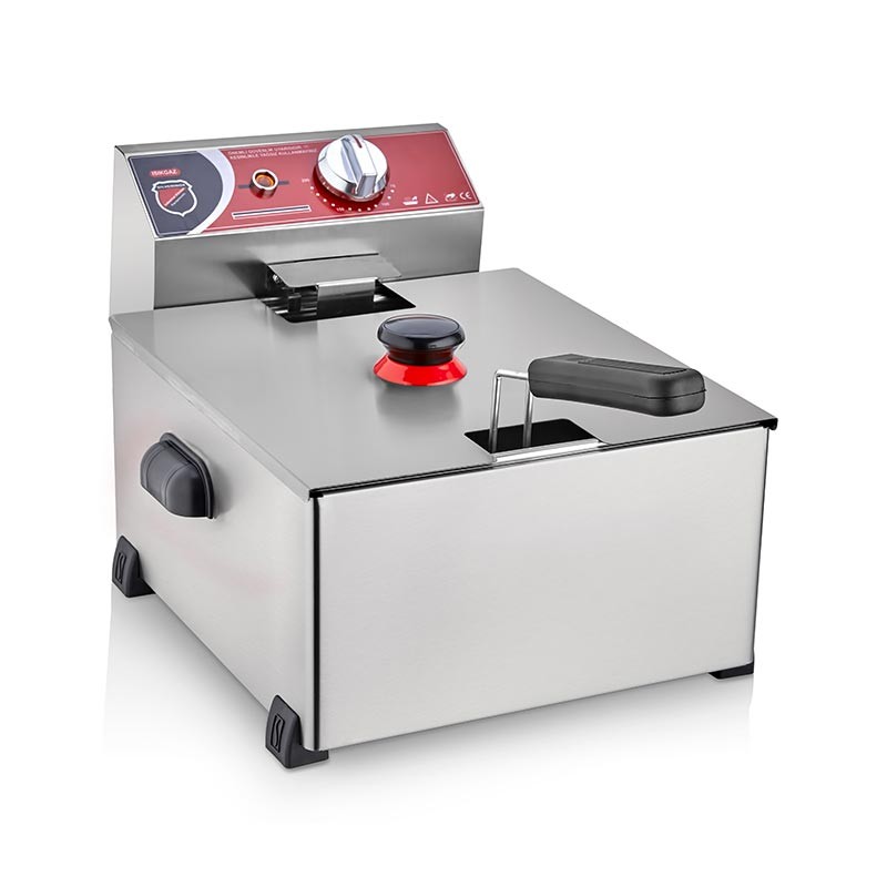 SilverInox Fritöz 8 L, Elektrikli