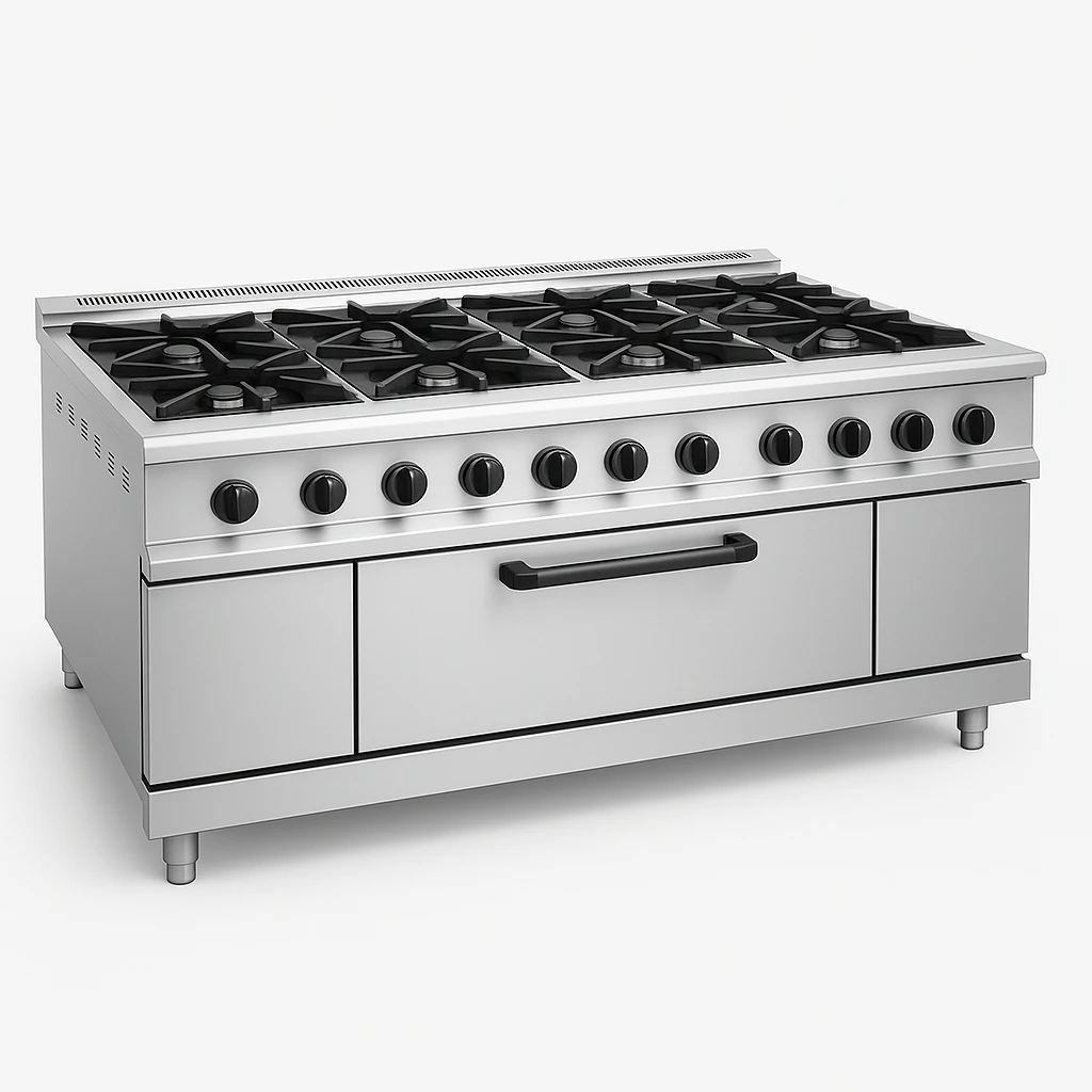 Görkem Kuzine 8 Gözlü (200x100x85 cm, Gazlı)