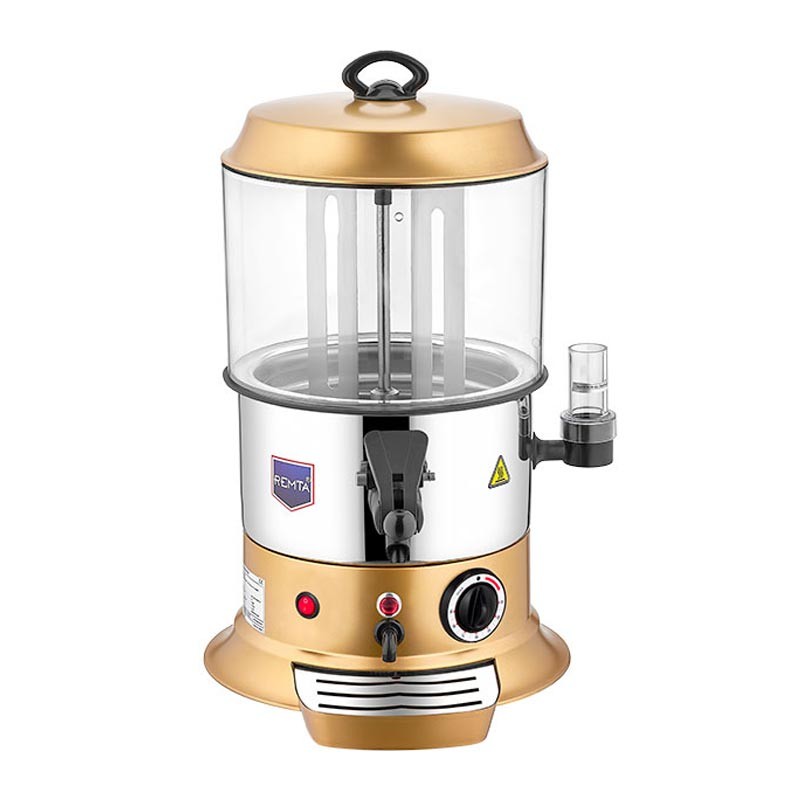 Remta Sıcak Çikolata & Sahlep Makinesi, 5 L, Gold