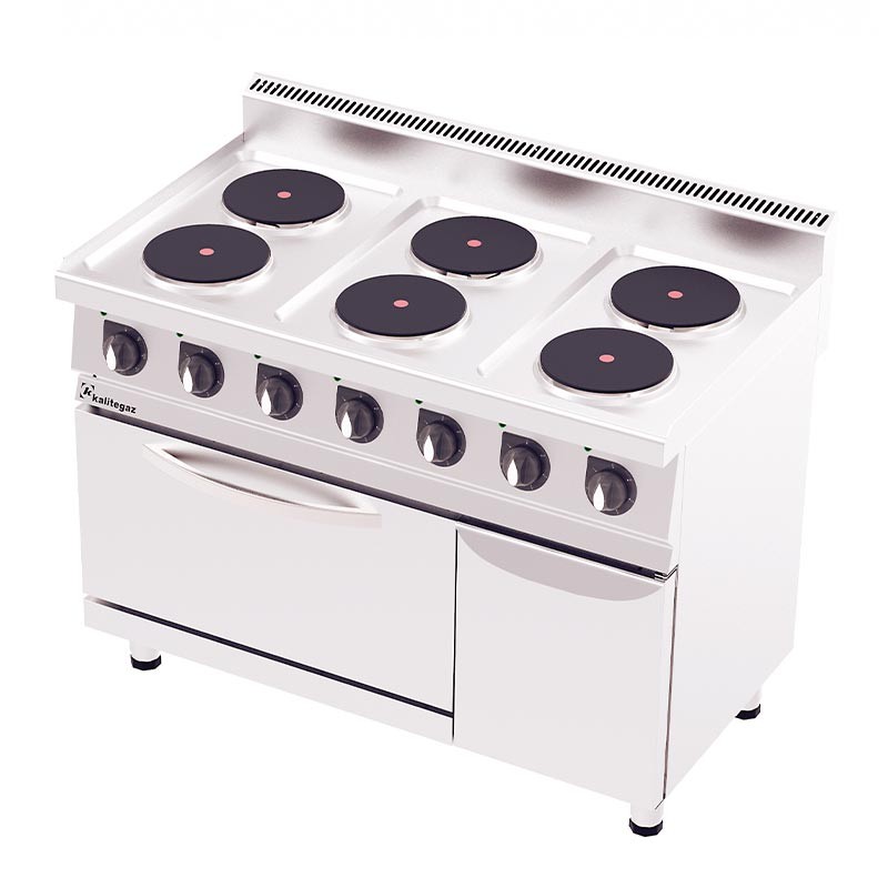 Kalitegaz Fanlı 6 Ocaklı Kuzine, 120x70x90 cm, Elektrikli COF1270E