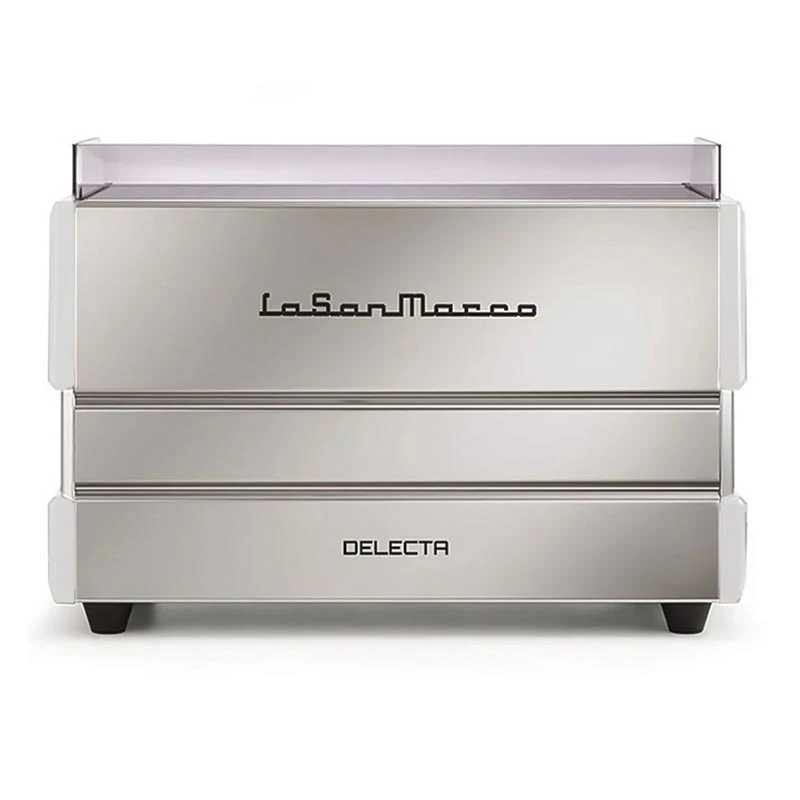 La San Marco Delecta Tam Otomatik Espresso Kahve Makinesi (2 Gruplu, Beyaz)