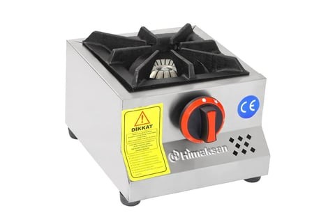 Himaksan Tekli Ocak Set Üstü Gaz ve LPG Li Ekonomik 25x30x14 cm HMK-MN 1