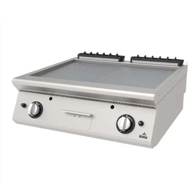 Atalay Izgara Setüstü Yarı Oluklu Yarı Düz 600x730x300 mm Lpg/Ng