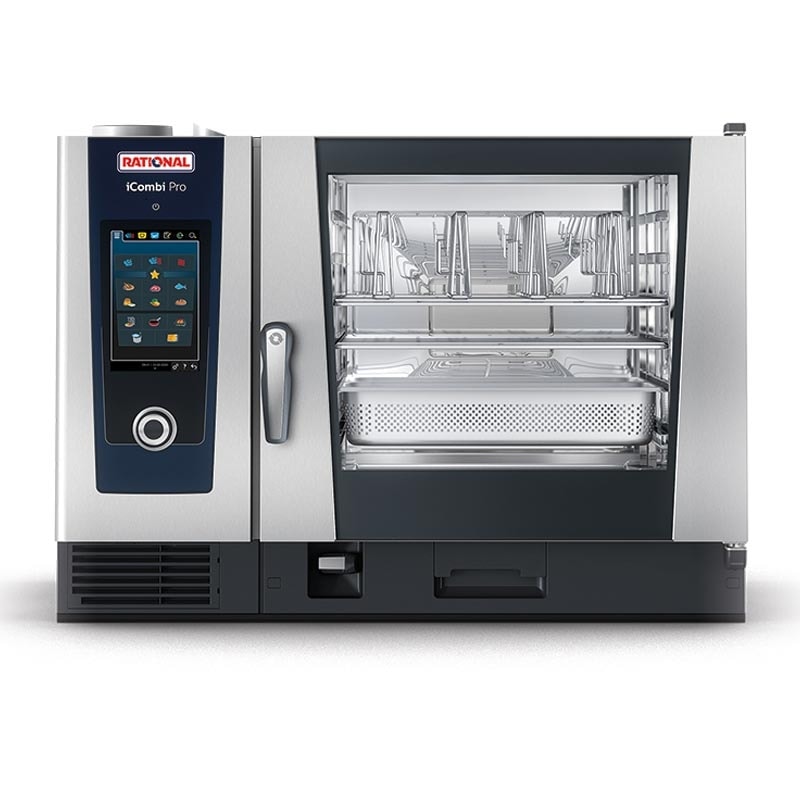 Rational iCombi Pro Fırın, Elektrikli, 6x2/1 GN Kapasiteli
