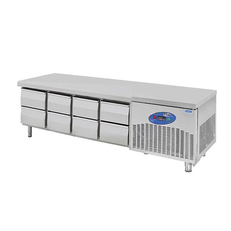 Cihaz Altı Buzdolabı, 8 Çekmeceli, 310 L 