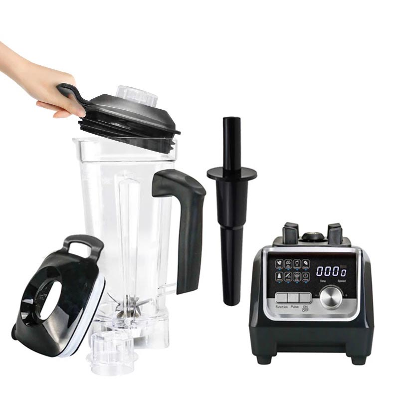 Vosco Pro Dijital Buz Kırıcı Bar Blender, 2 L, Kırmızı - VHS-206C