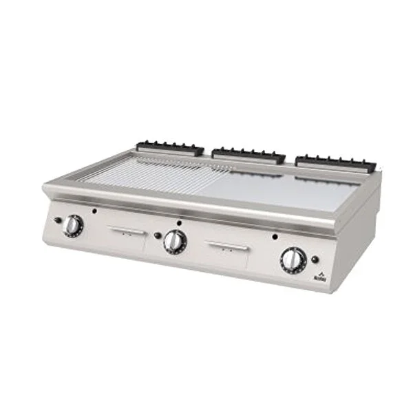 Atalay Izgara Setüstü Yarı Oluklu Yarı Düz Krom 1200x730x300 Mm Lpg/ng