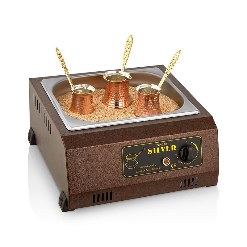 SilverInox Kumda Kahve Makinesi, Bakır