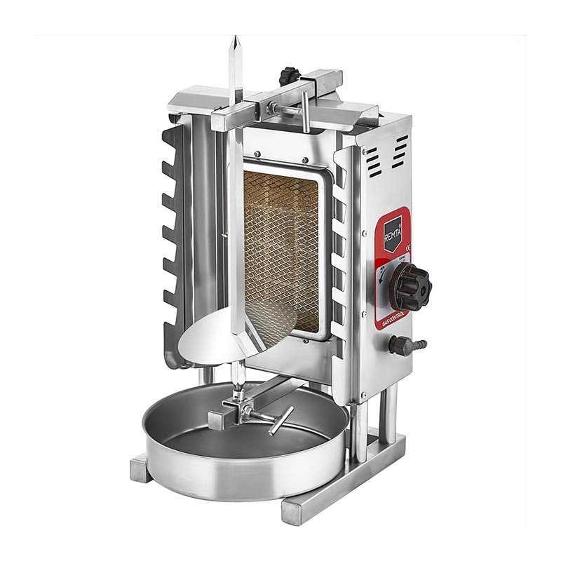 Remta Tek Radyanlı Gazlı Ev Tipi Döner Ocağı, (CE) LPG