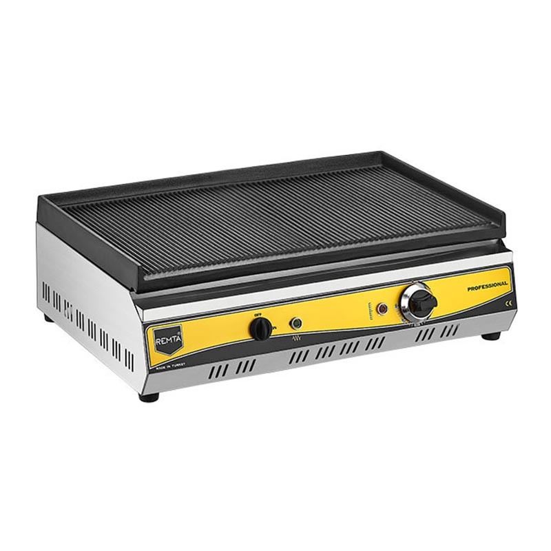 Remta Döküm Grill Izgara Tam Oluklu 70 cm Elektrikli