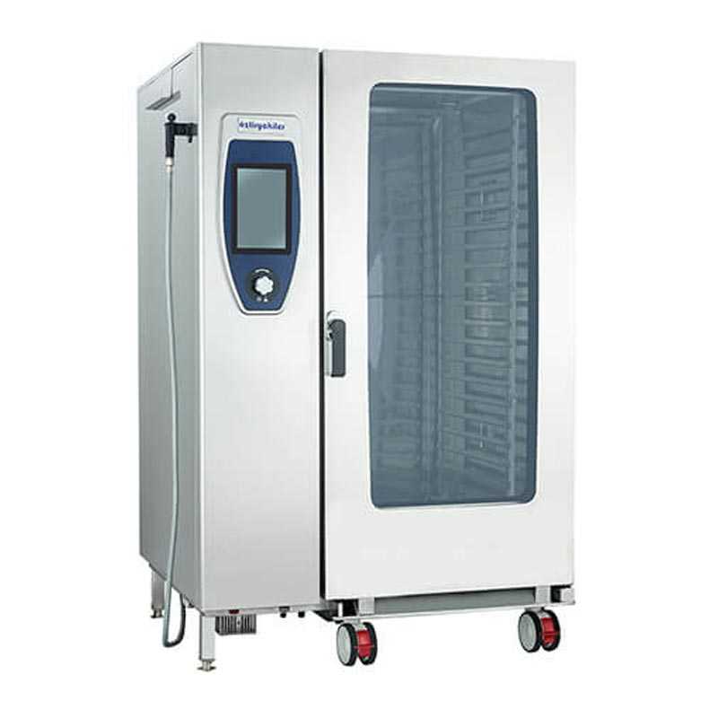 Öztiryakiler Kit Arabalı Konveksiyonlu Kombi Fırın (GN 2/1 20 Tepsi Kapasiteli, Elektrikli)