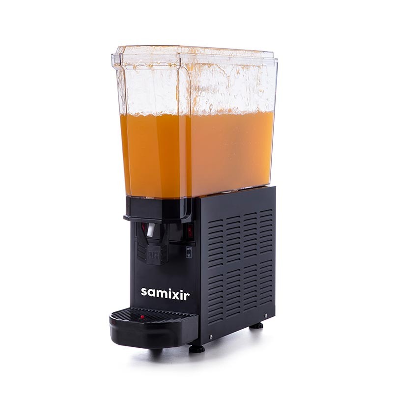 Samixir 20.S Klasik Mono Soğuk İçecek Dispenseri, 20 L, Fıskiyeli - Siyah