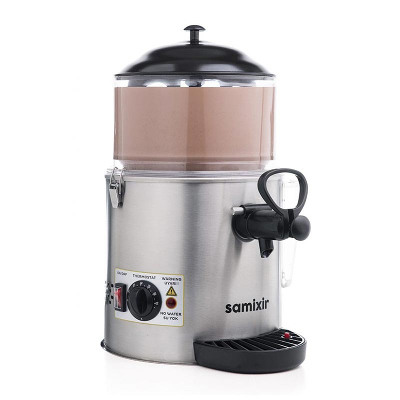 Samixir SC.05.I Sıcak Çikolata ve Sahlep Makinesi, 5 L, Inox