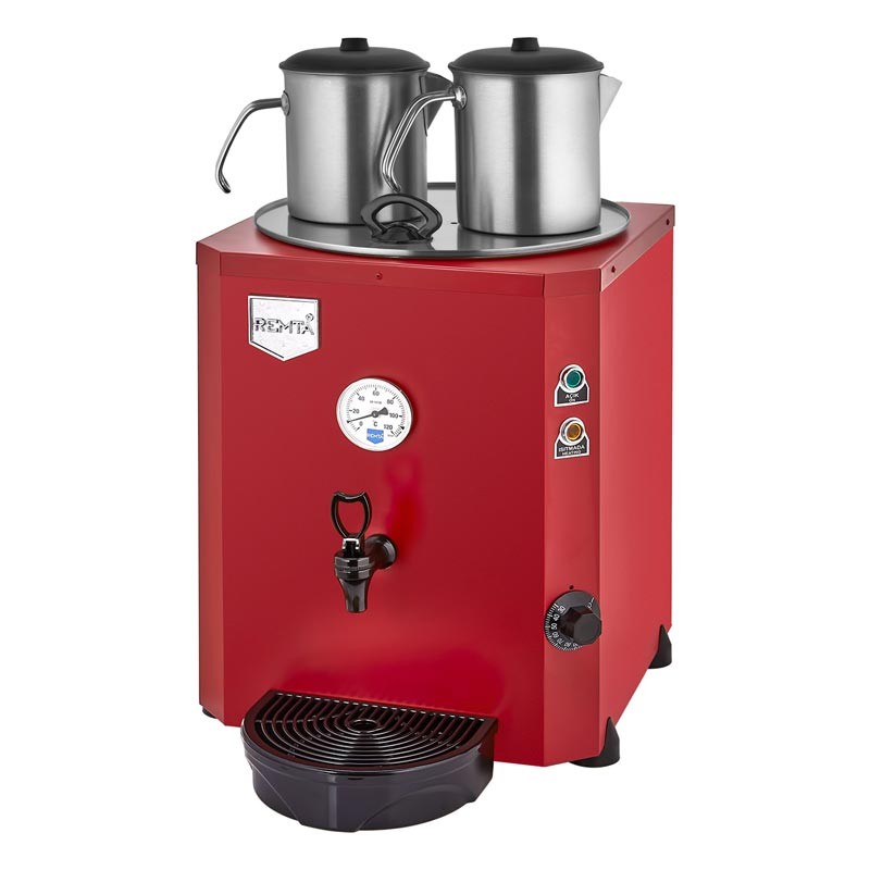 Remta Jumbo Çay Makinesi, 2 Demlikli, 23 L, Elektrikli