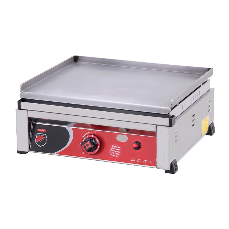 SilverInox Pleyt Izgara 50 cm, Doğalgazlı & Tüplü - Tüplü