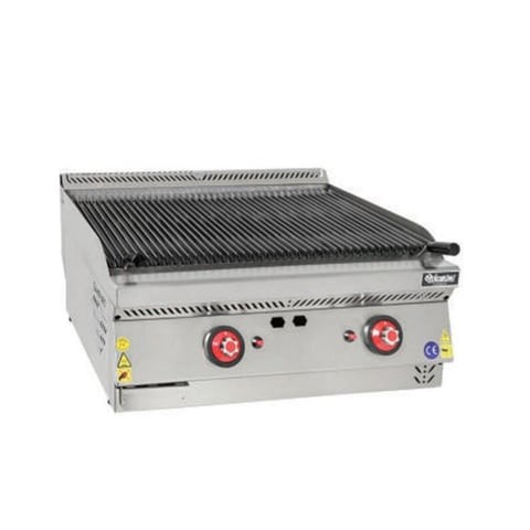 Himaksan Set Üstü Gazlı Lavataşlı Izgara (80x70x30) cm HMK-SLIG 873