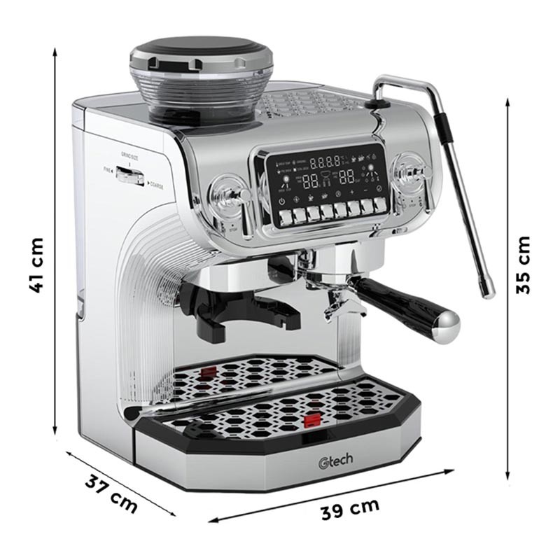 Gtech Ev Tipi Espresso Kahve Makinesi, Öğütücülü