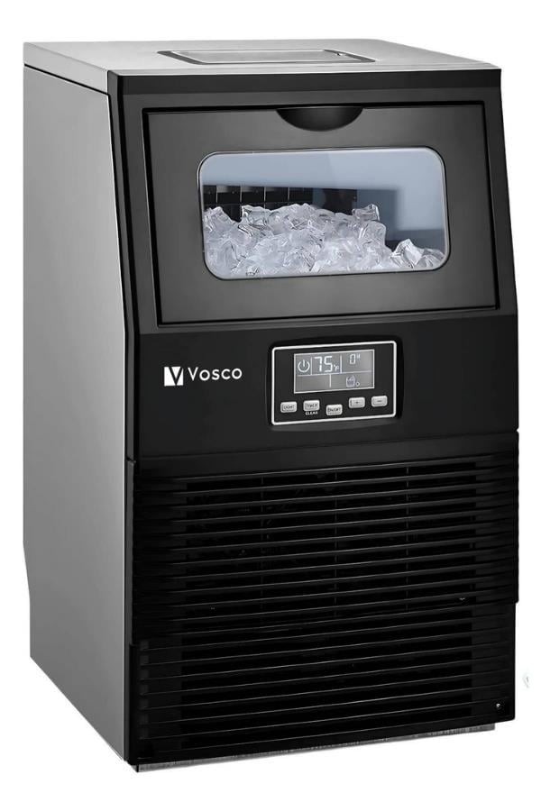 Vosco Buz Makinesi 23 Kg, Siyah