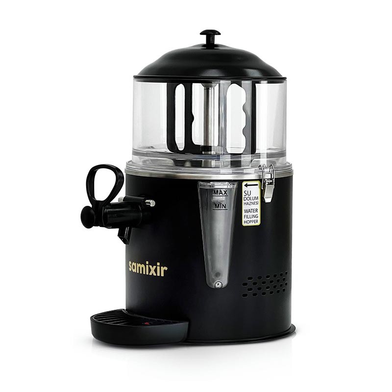 Samixir SC.05.B Sıcak Çikolata ve Sahlep Makinesi, 5 L, Siyah