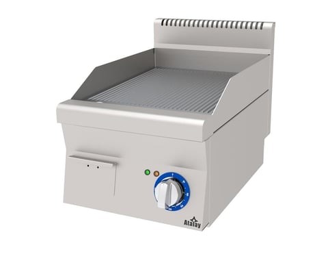 Atalay Elektrikli Pleyt Izgara Oluklu Yüzey 40x60x30 E AEI-460-N