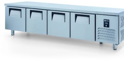  İceinox 4 Kapılı Pişirici Altı Buzdolabı Gastronorm Seri