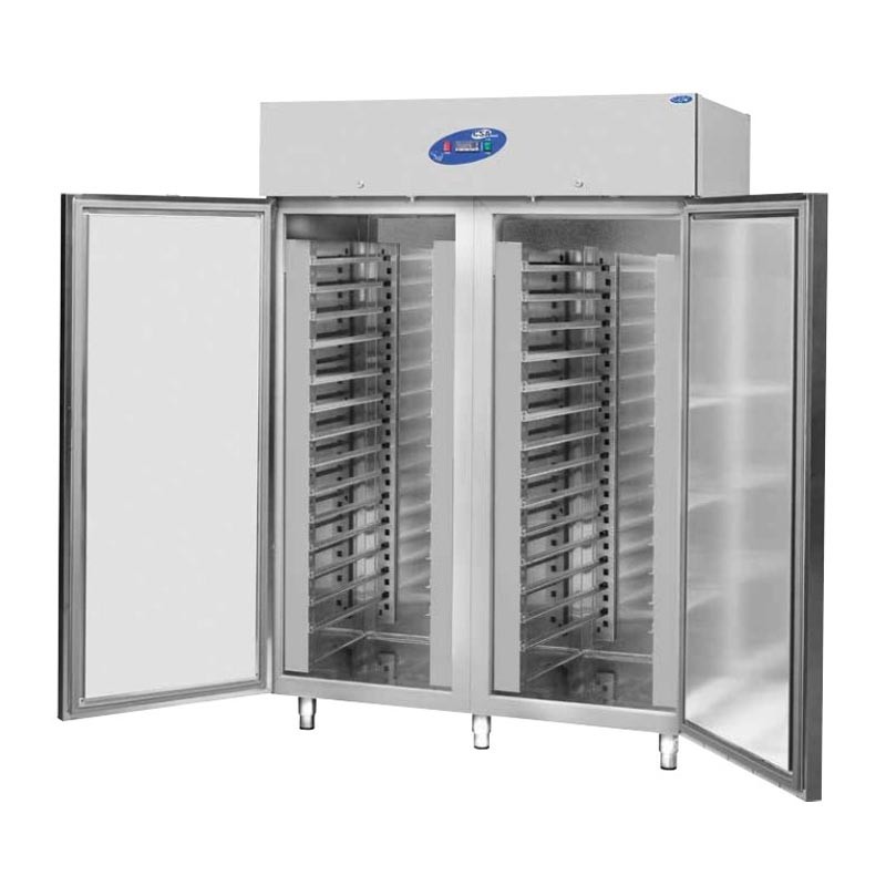 Dik Tip Hamur Dinlendirme Dolabı, 2 Kapılı, 1400 L