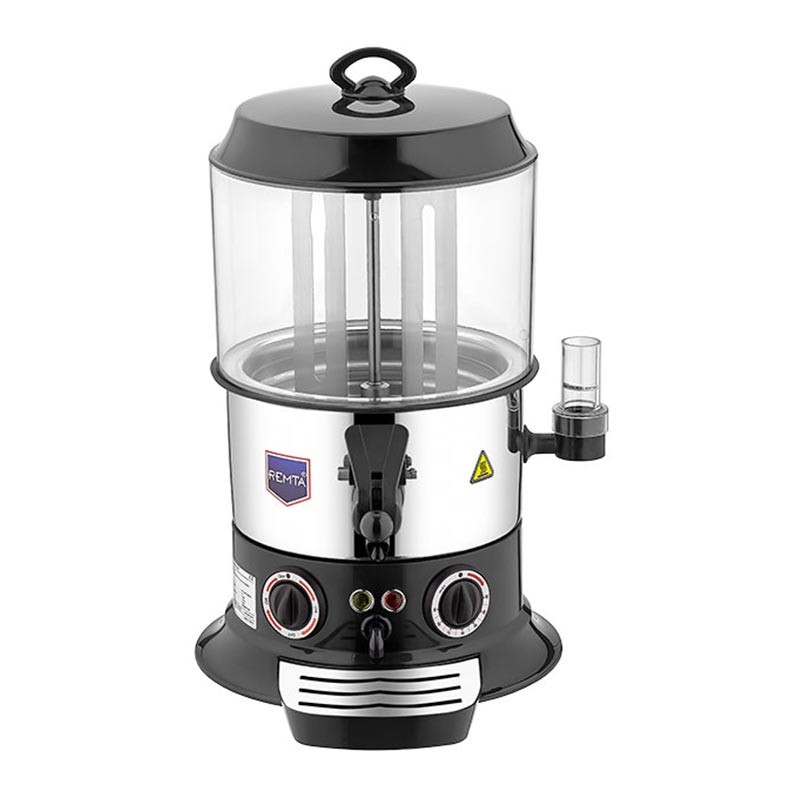Remta Sıcak Çikolata & Sahlep Makinesi, 5 L, Siyah