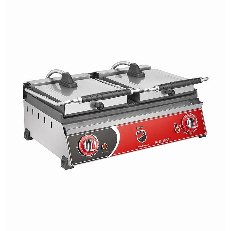 SilverInox Tost Makinesi, Çift Kapaklı, 20 Dilim, Elektrikli