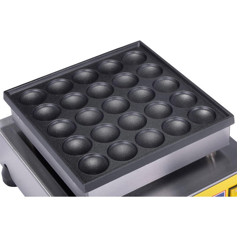 Remta Yuvarlak Bubble Waffle Makinesi, 25'li, Elektrikli